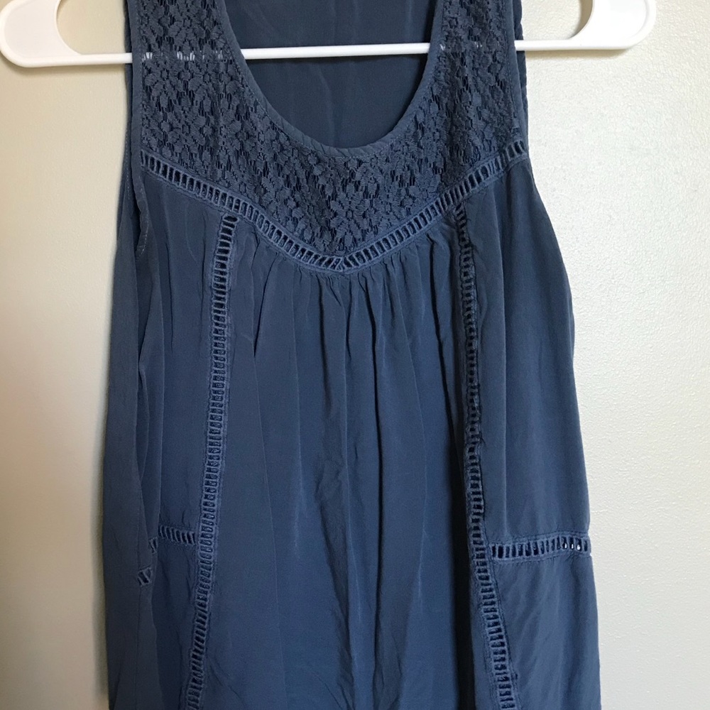 DRY GOODS // YA LOS ANGELES BLUE BLOUSE